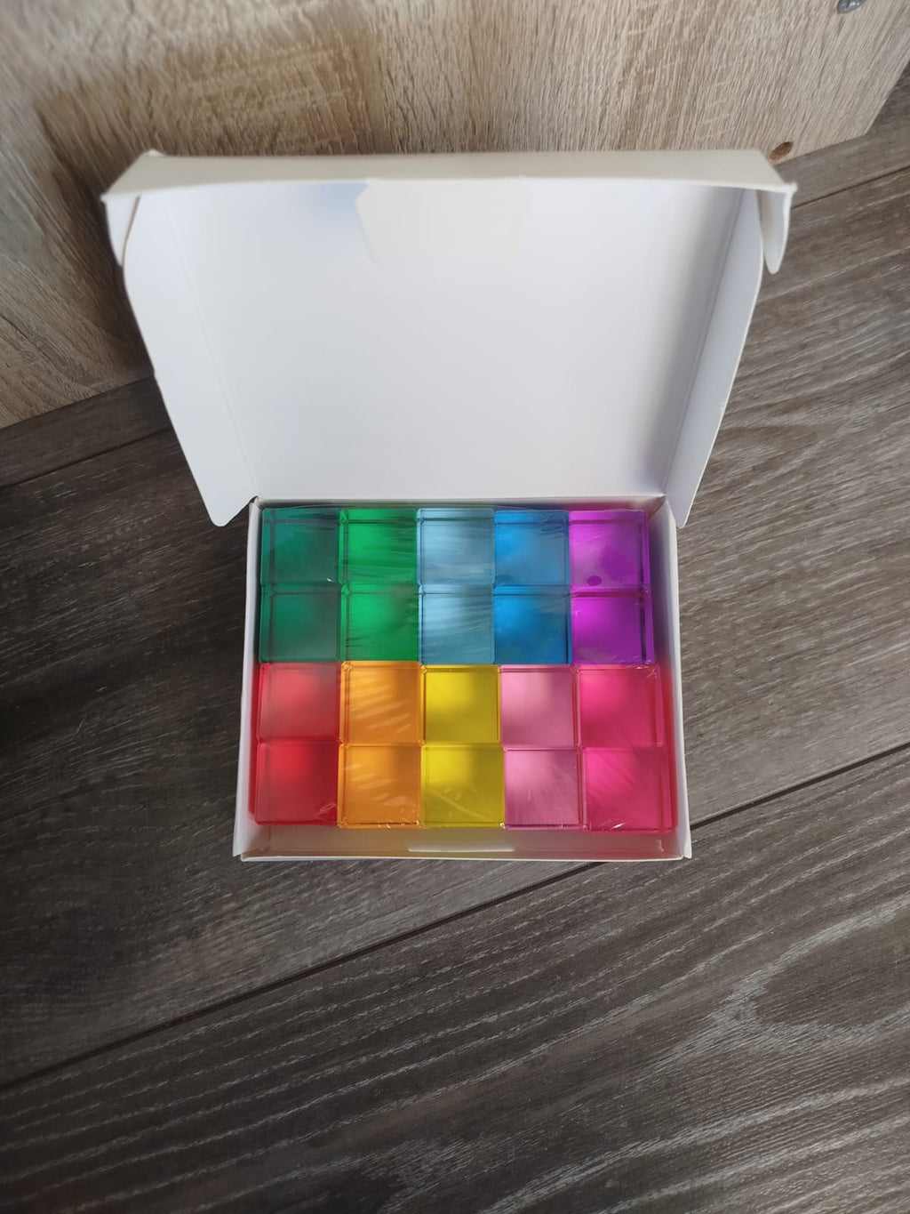 Bunte Acryl-Bausteine (20er-Set)