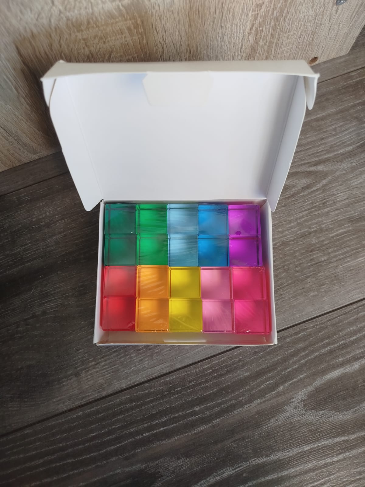 Bunte Acryl-Bausteine (20er-Set)