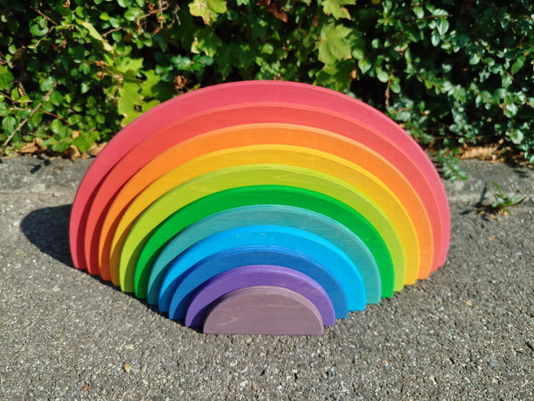 Holztapel„Regenbogen“