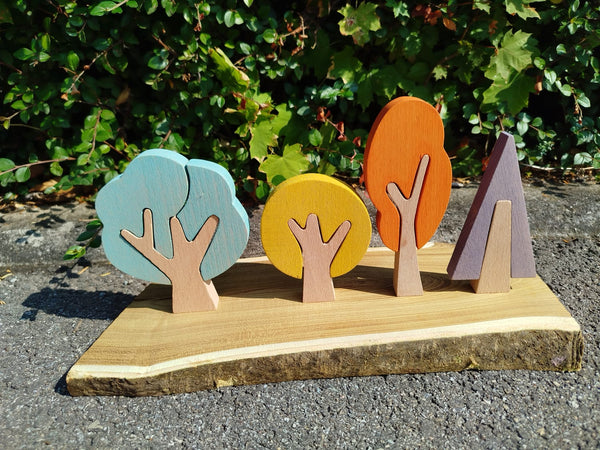 Puzzle Bäume Set